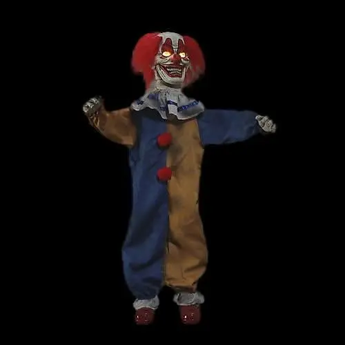 36" Little Top Clown Halloween Animatronic Decoration 1