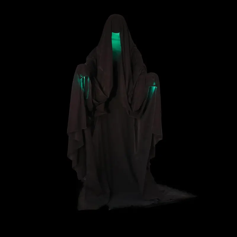 68" Hooded Phantom Animatronic Decoration 1