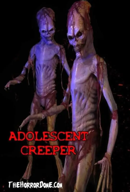 "Adolescent Creeper Alien" Professional Sci-Fi Prop 1