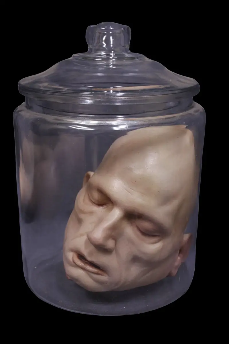 Alan Head In Jar Halloween Prop 1