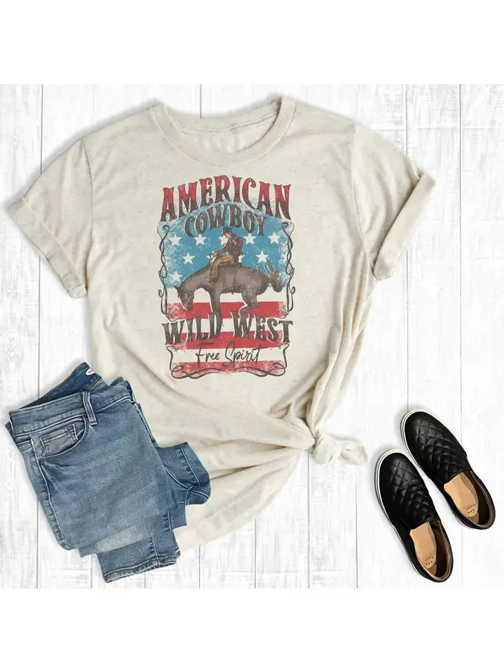 American Cowboy Tee 1