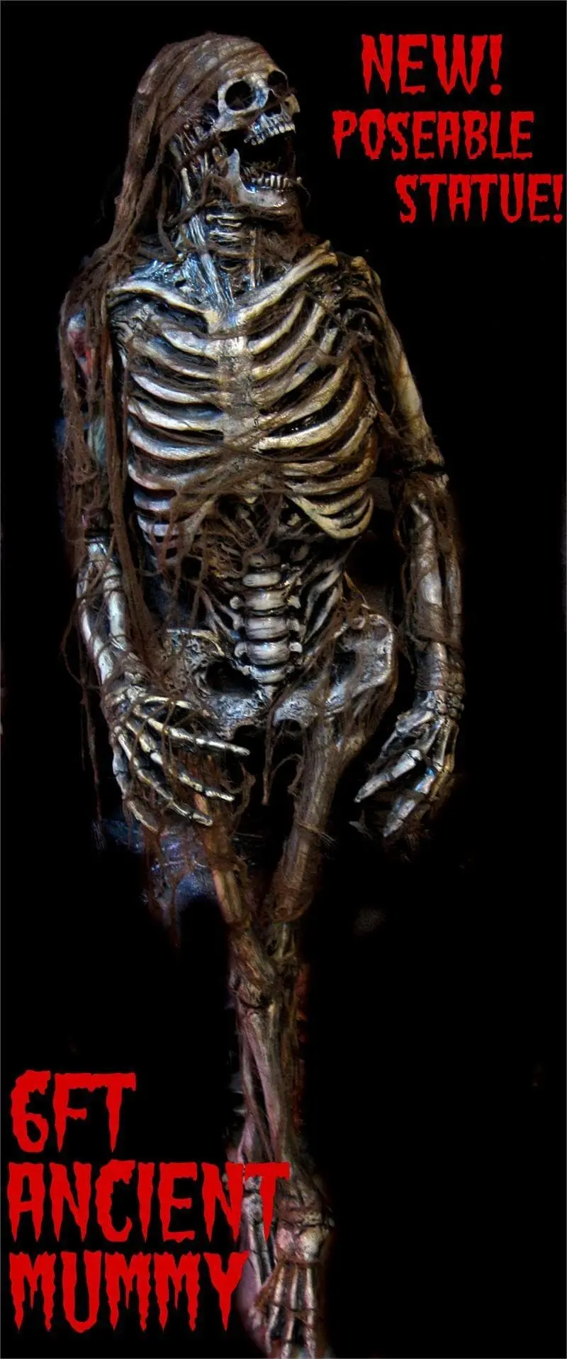 "Ancient Egyptian Mummy" Professional Halloween Prop 1