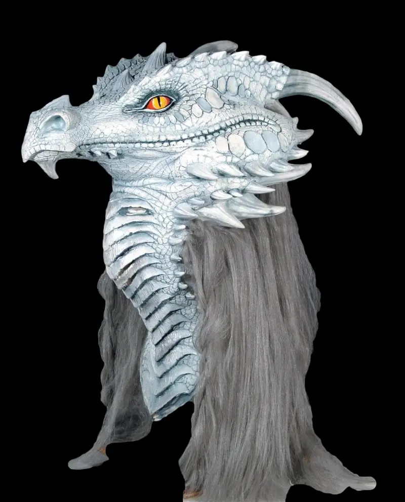 "Ancient White Dragon" Mask 1