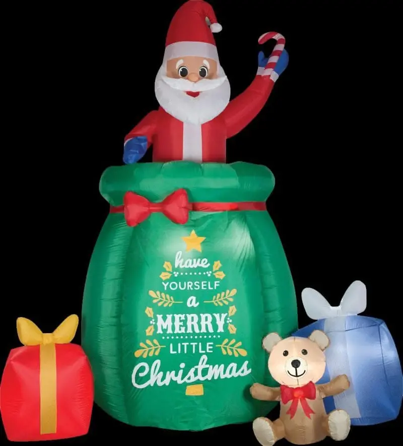 Animated Airblown Popup Santa 1