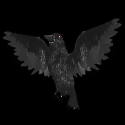 Animated Crow Halloween Prop 1
