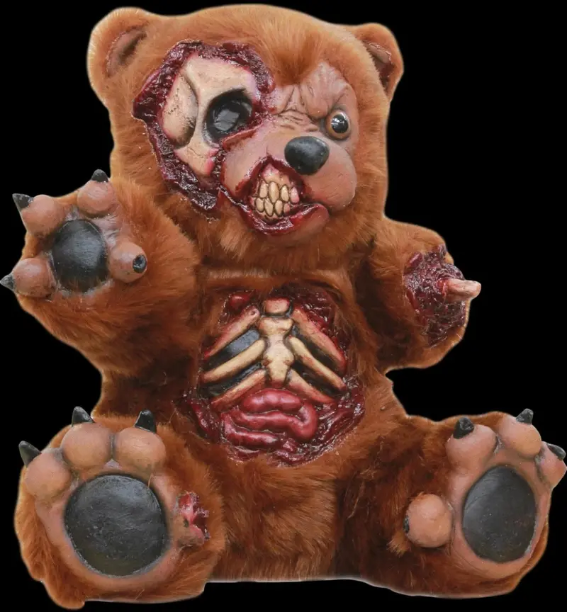"Bad Teddy" Evil Gory Doll Halloween Prop 1