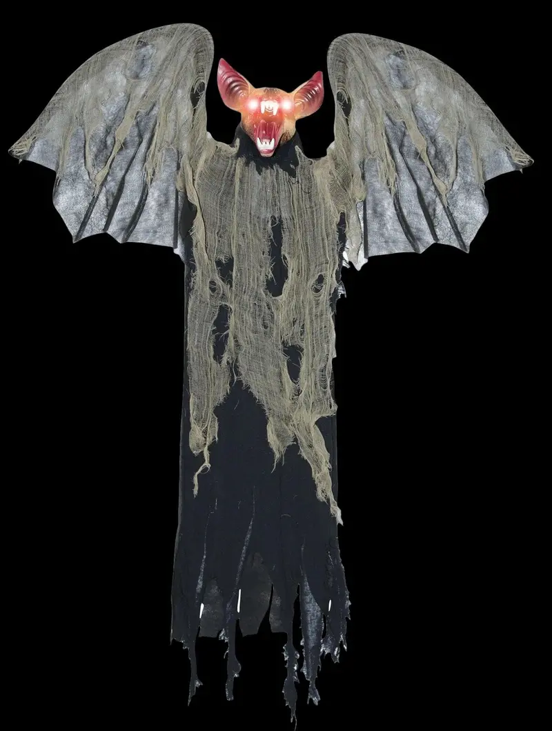 "Bat" Hanging Halloween Decoration - 4' 1