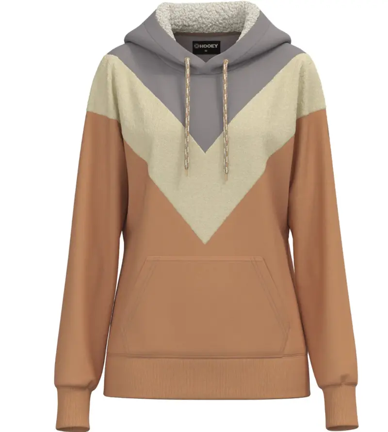 Berkeley Grey/Tan Hoodie 1