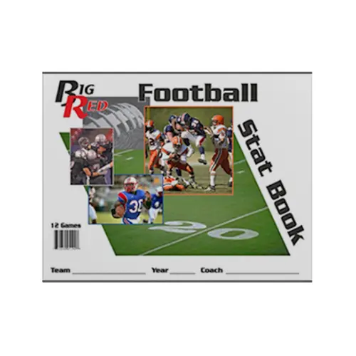 Big Red Football Scorebook 1