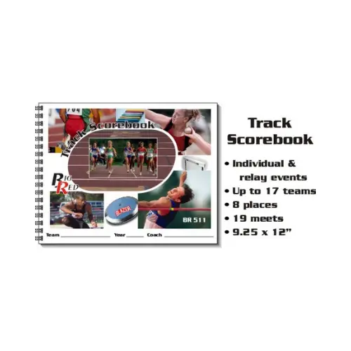 Big Red Track Scorebook 1