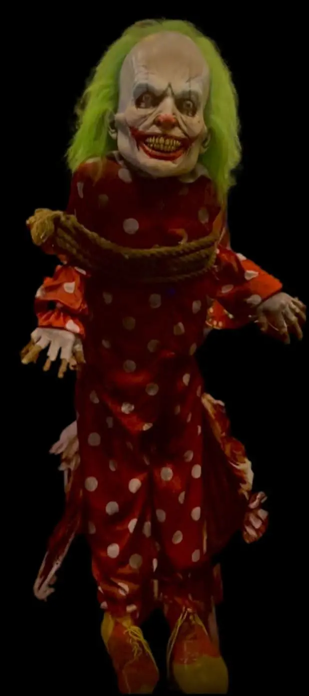 Bigtop Hanging Clown Halloween Animatronic 1