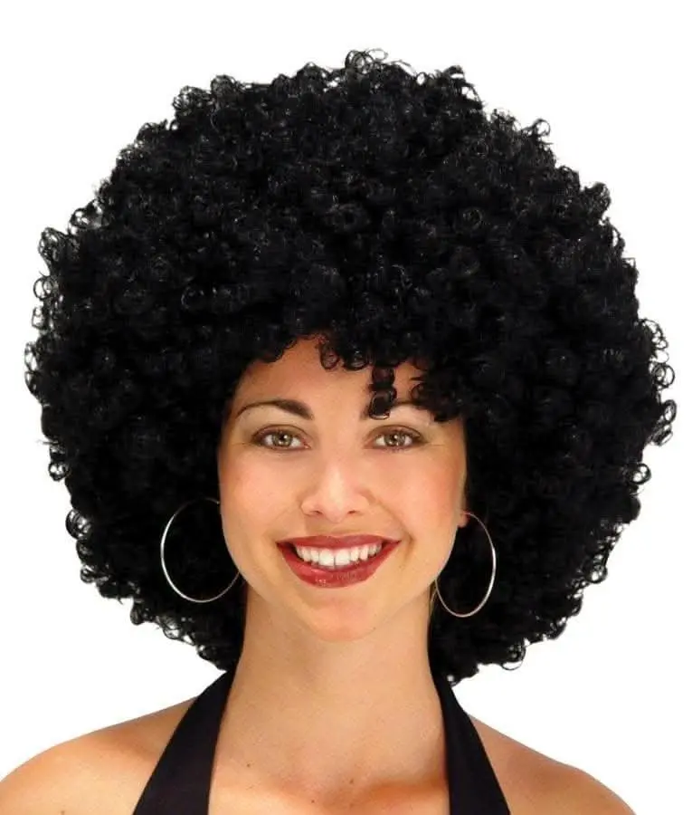 "Black Afro - 22 Inch" Halloween Wig 1