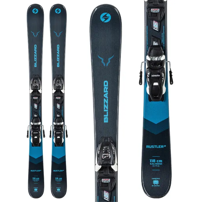 Blizzard Rustler Twin Jr [W/ Marker 4.5 Bindings] 2024 1