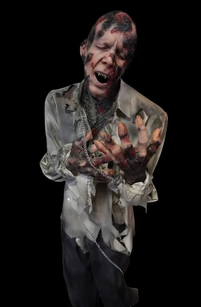 "Burnt Bernie Vampire" Professional Full Body Halloween Prop 1