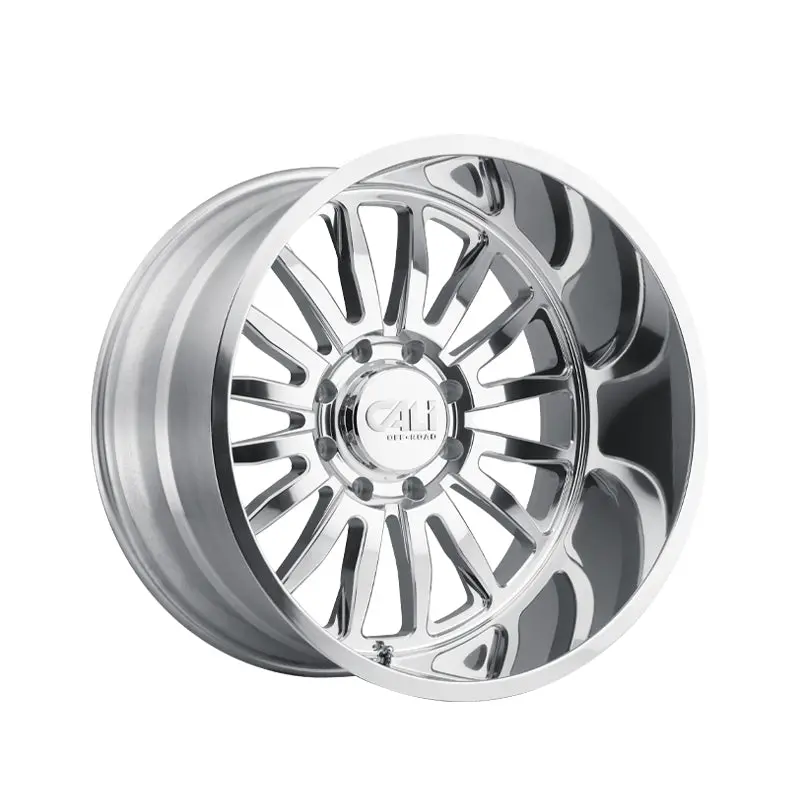 Cali Off-Road Summit 22X10 6-139.7 106 Hub 0 Offset Silver Wheel Rim 1