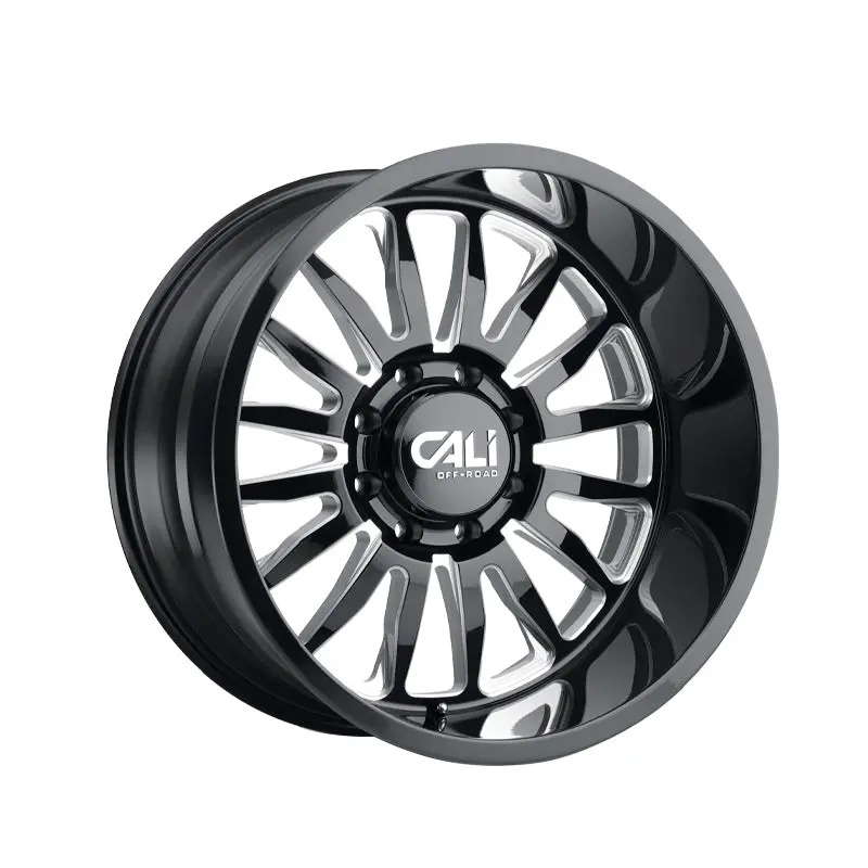 Cali Off-Road Summit 22X10 8-180 124.1 Hub 0 Offset Black Wheel Rim 1