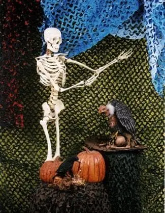 "Camo Crazy Background - 8 X 10 - Green / Brown" Haunted House Decoration 1
