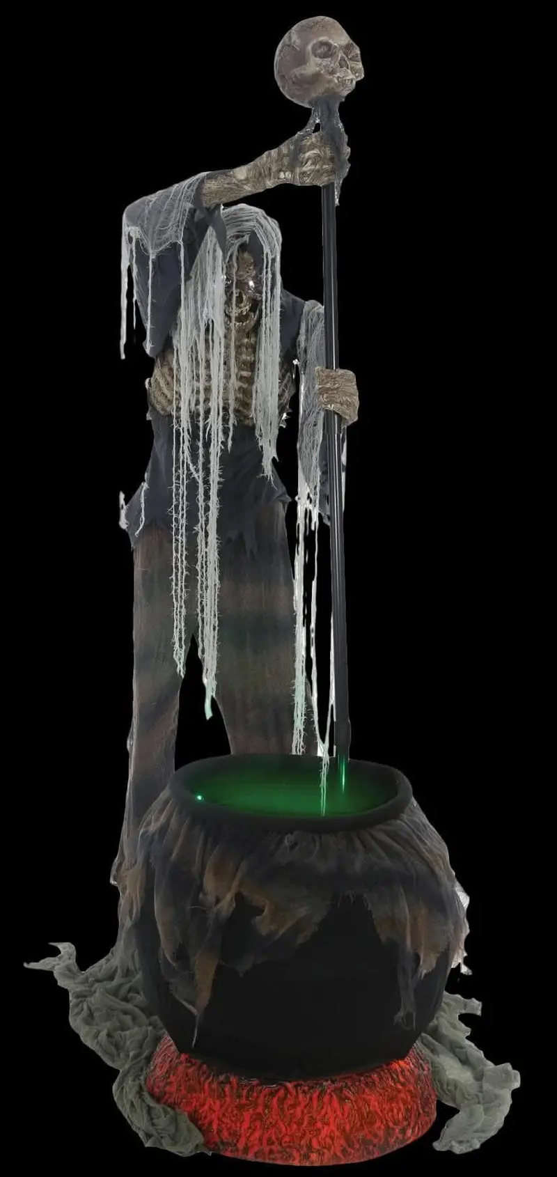"Cauldron Creeper" Electric Animated Halloween Prop 1