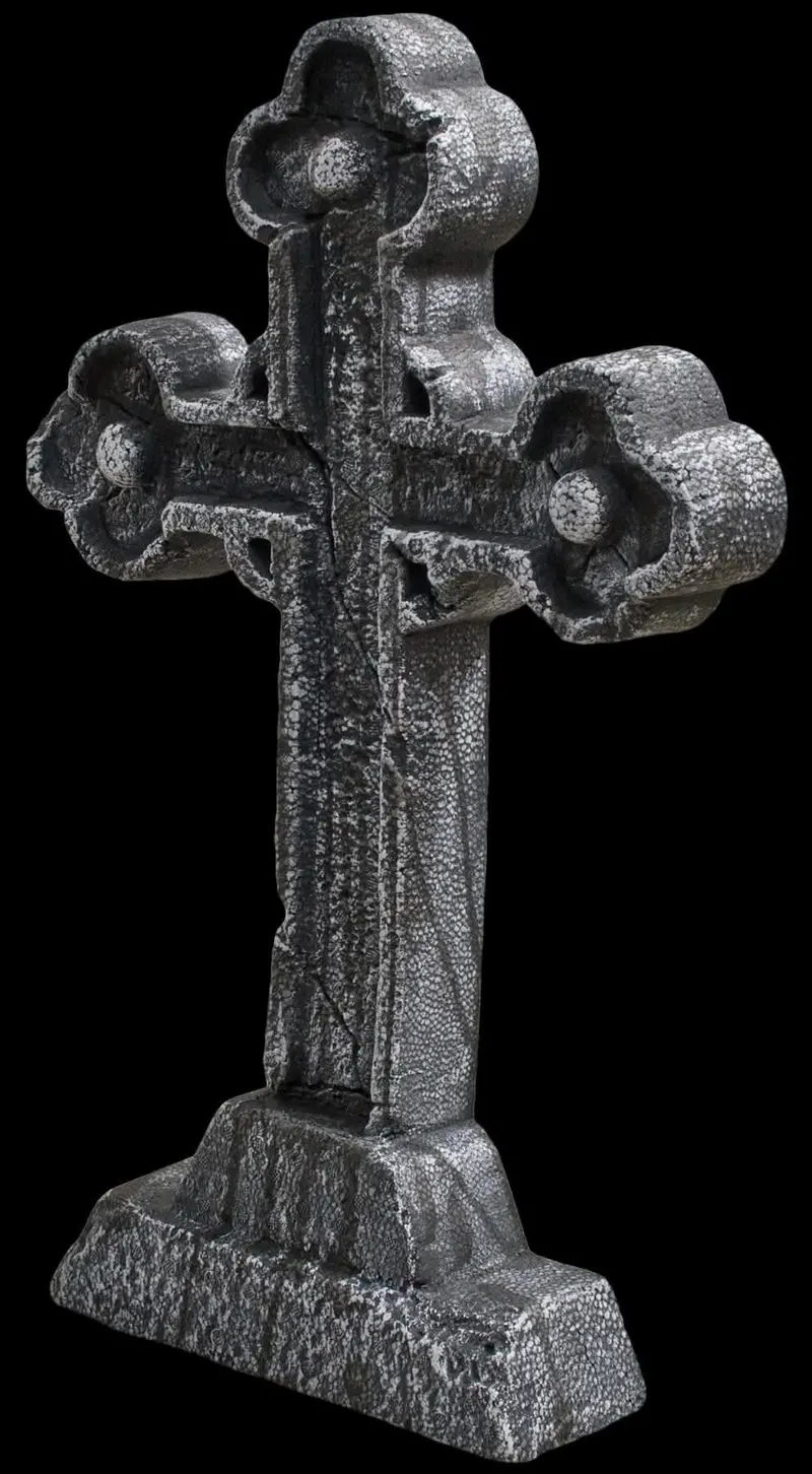 Celtic Cross Tombstone 1
