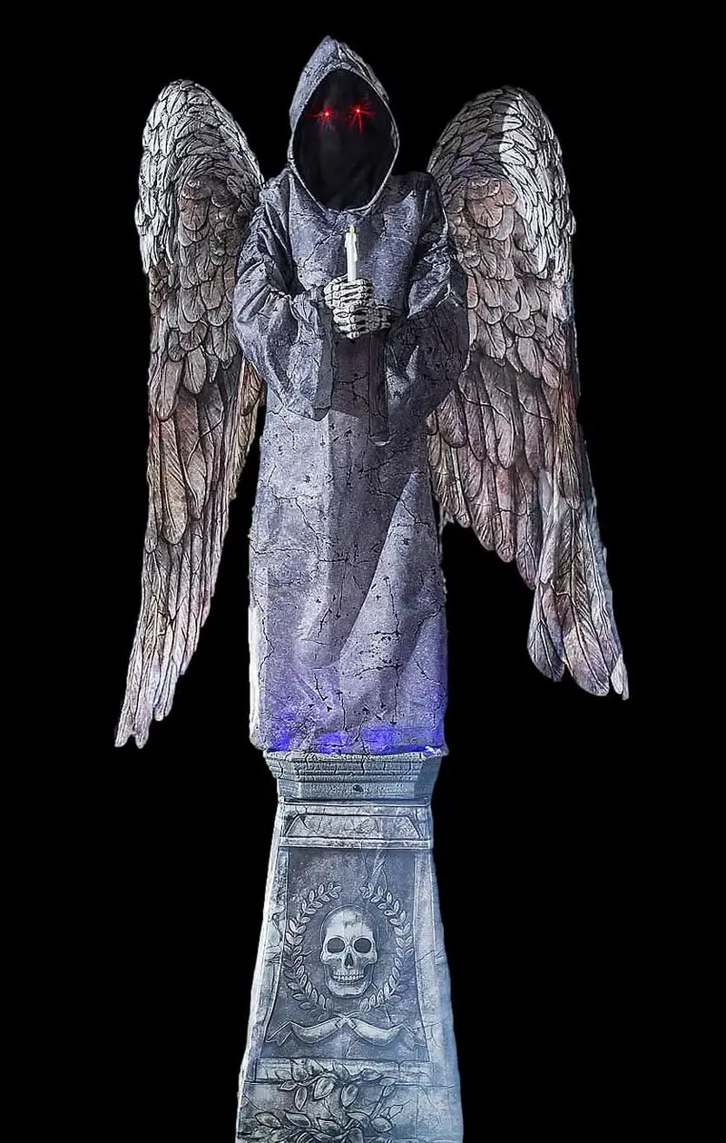 Cemetery Angel Halloween Animatronic 1