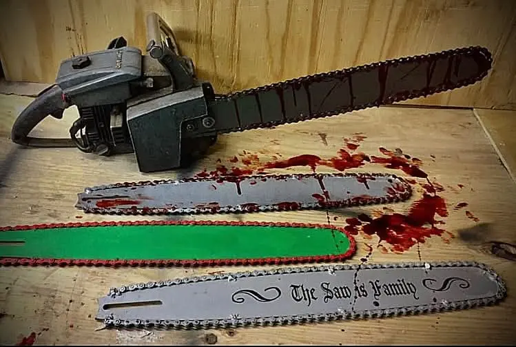 "Chainsaw Blades" Halloween Prop 1