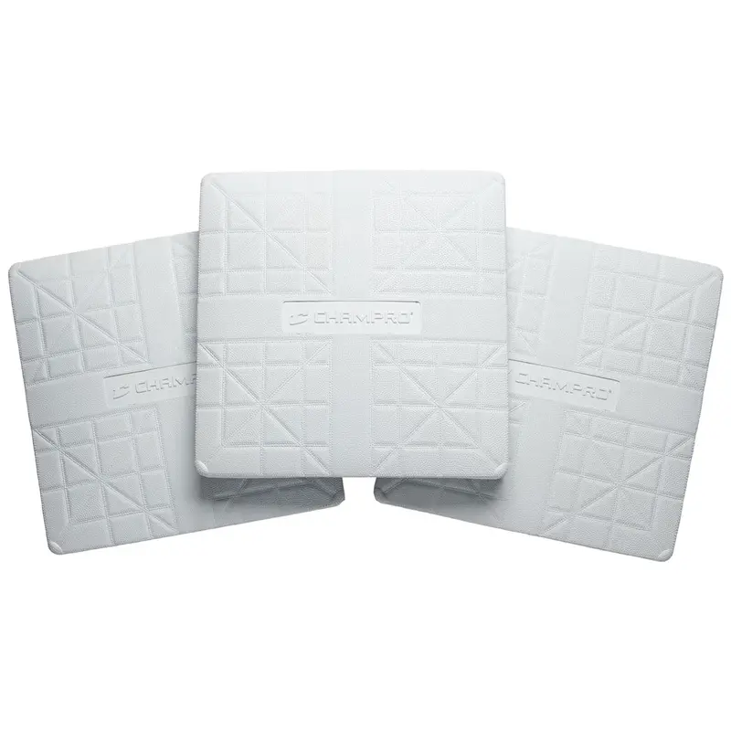 Champro 15" X 15" X 3" Molded Pro Style (3 Base Set) 1