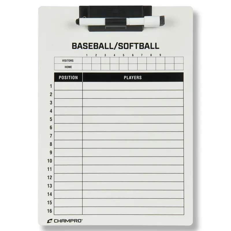 Champro Baseball/Softball Coach's Board (9"X12") 1