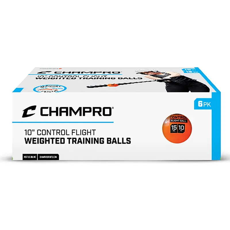 Champro Control Weighted Ball (10In) 6 Pack 1