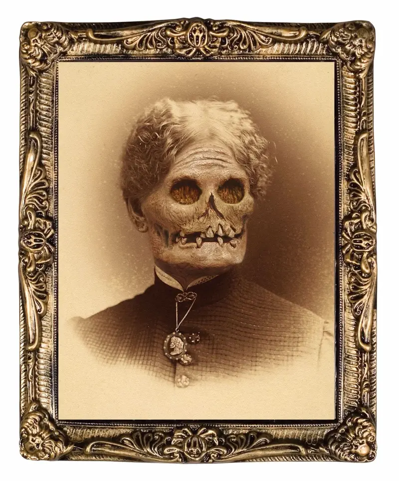 "Changing Portrait - Aunt Hazel" Halloween Decoration 1