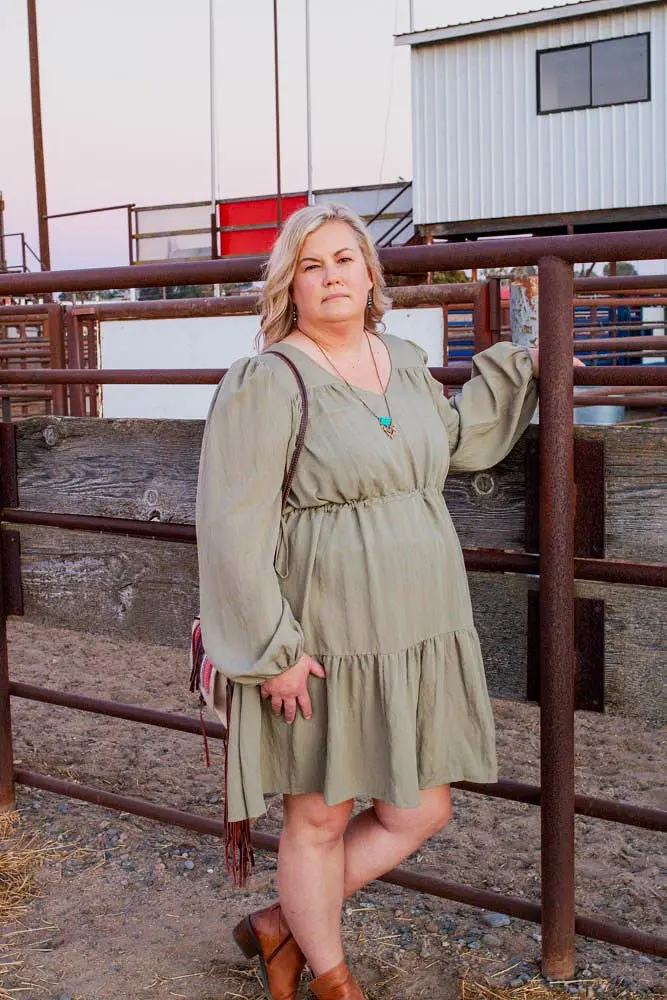 Chelsea Dress (Sage) 1
