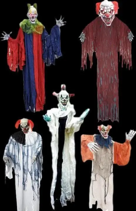 "Clown" Hanging Halloween Decorations - Package Deal 1