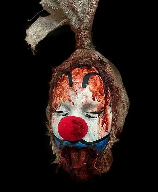 Clown In A Sack Clown Severed Head 1