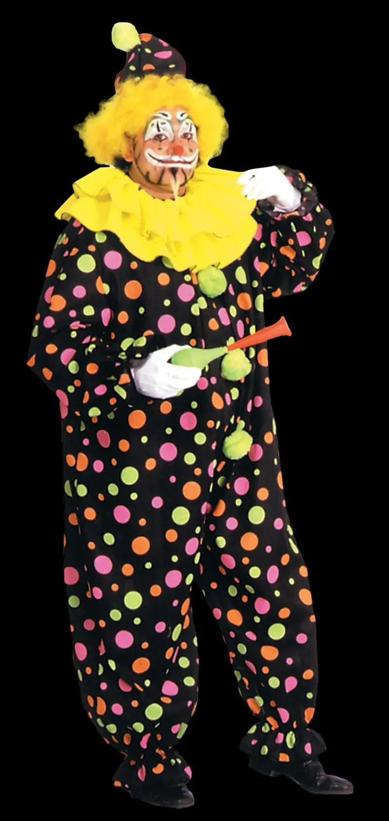 "Clown - Neon Dotted" Costume 1