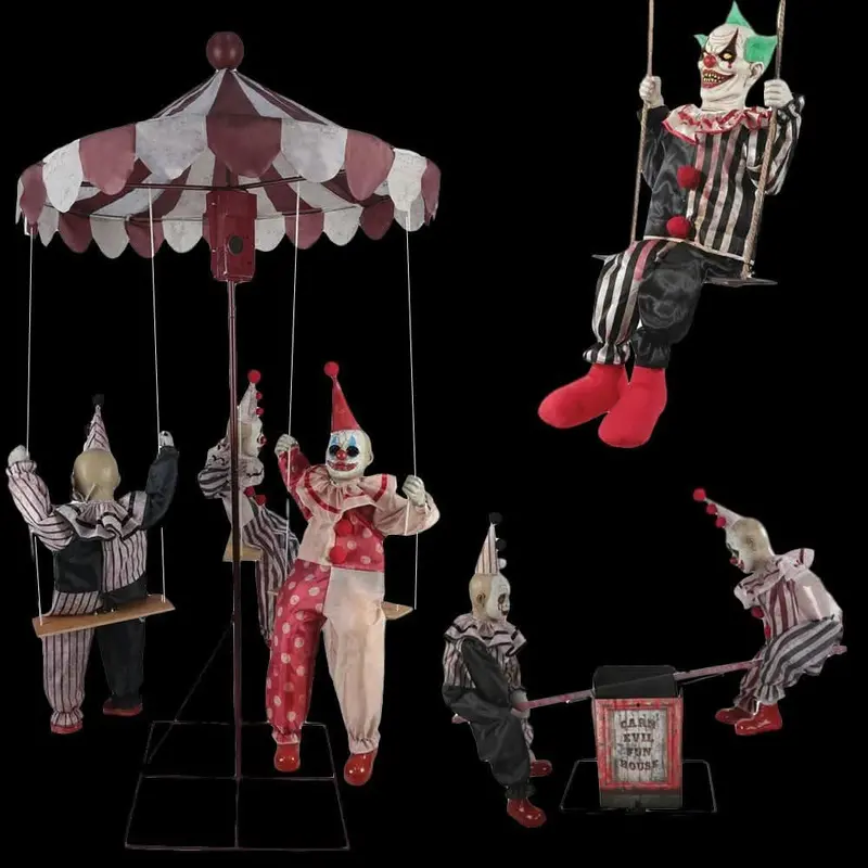 "Clowns" Electric Animated Halloween Props - Package Deal 1