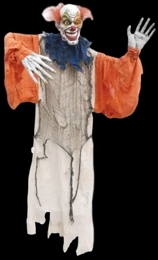 "Creepy Clown" Hanging Halloween Decoration - 60 Inch 1