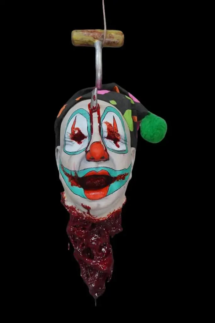 Deadpan Severed Head Clown Dangler 1