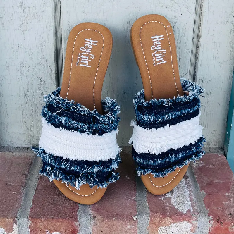 Denim Darlin' Sandal 1