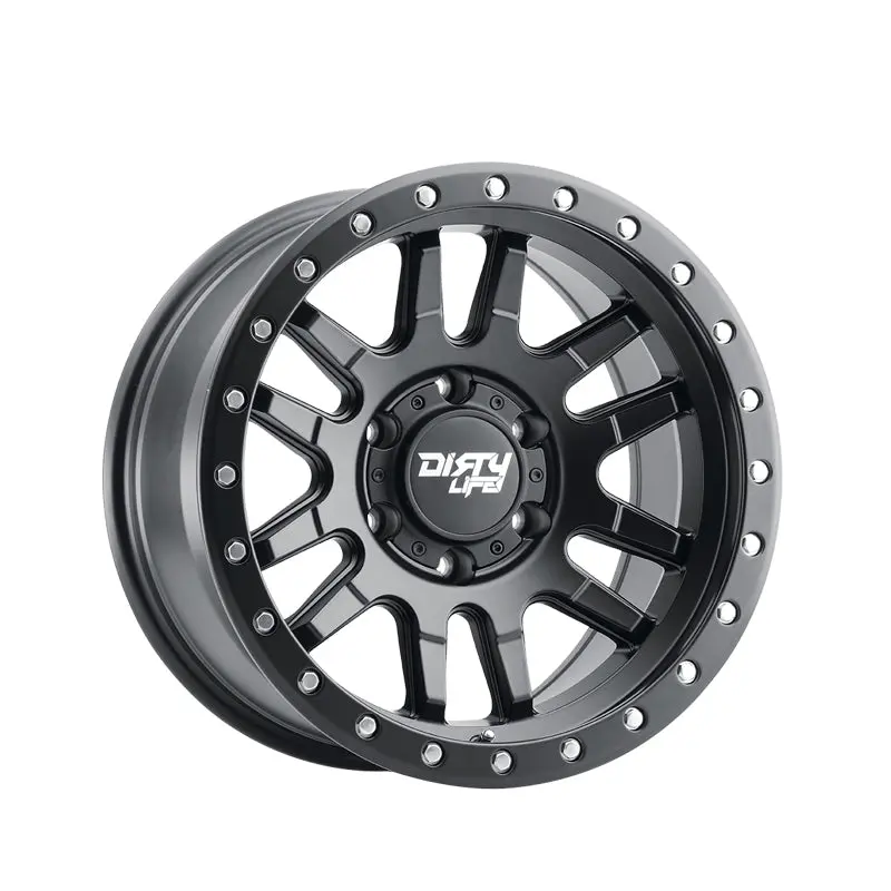 Dirty Life Canyon Pro 17X9 5-127 71.5 Hub -38 Offset Black Wheel Rim 1