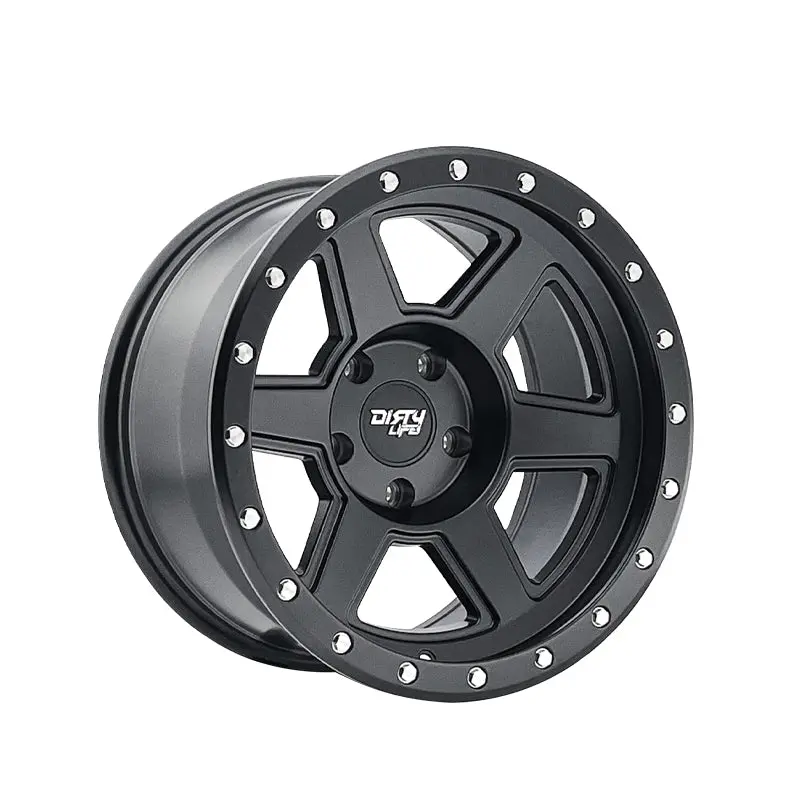 Dirty Life Compound 20X10 5-127 78.1 Hub -25 Offset Black Wheel Rim 1