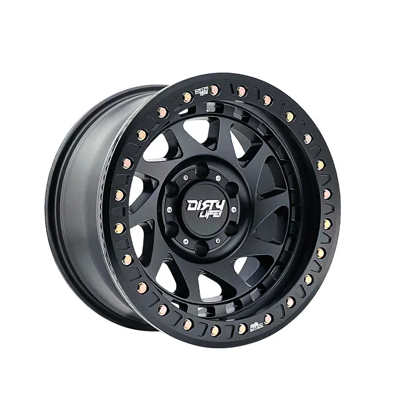 Dirty Life Enigma 17X9 5-127 71.5 Hub -38 Offset Black Wheel Rim 1