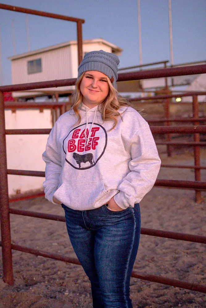 Eat Beef Hoodie 1