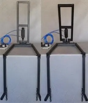 "Electric Chair Armature" Halloween Animatronic Frame 1