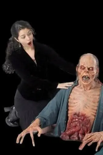 "End Trails Zombie Riser" Hd Studios Graveyard Halloween Prop 1