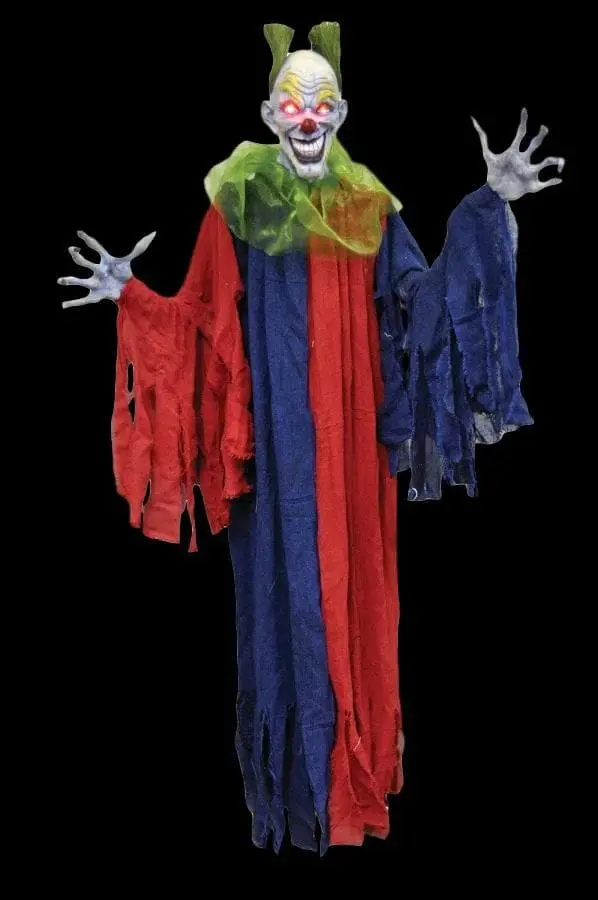 "Evil Clown" Hanging Halloween Decoration - 60 Inch 1