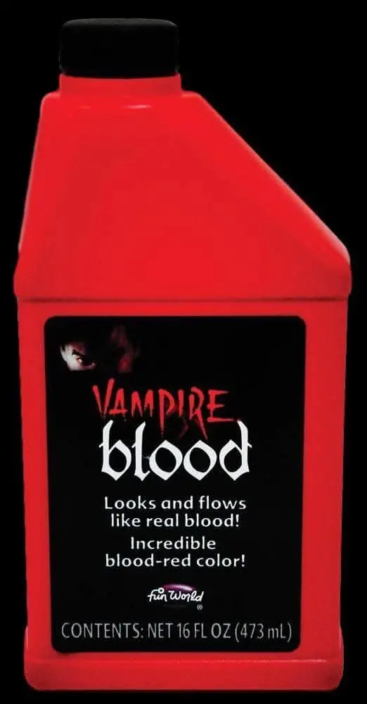 "Fake Blood - Pint Bottle" Halloween Costume Accessory 1