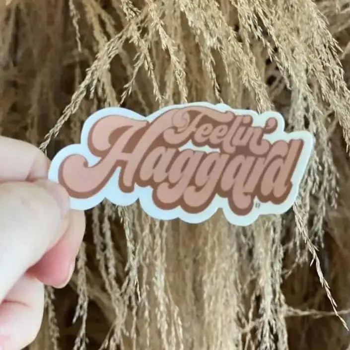 Feeling Haggard Sticker 1