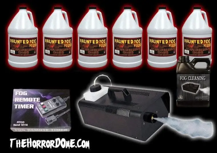 "Fog Machine With Juice, Cleaning Fluid And Timer" Special Effects Combo Package 1