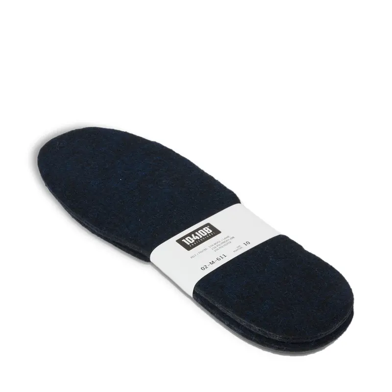 Ganka Blue Felt Insoles 1