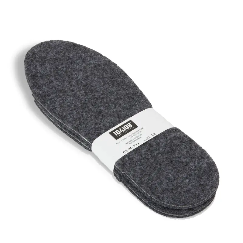 Ganka Grey Felt Insoles 1