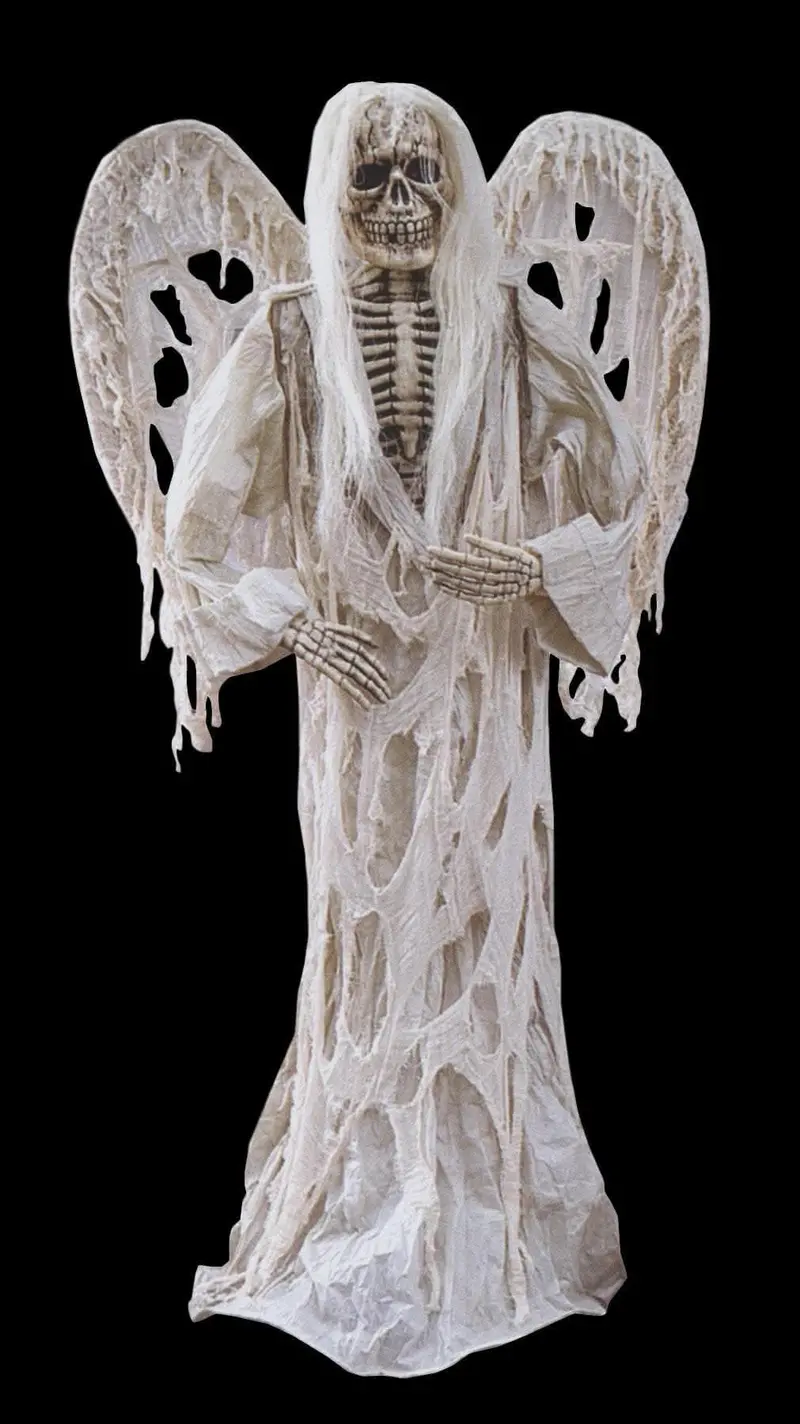 "Gauze Demon With Wings" Halloween Props - 72 Inch 1